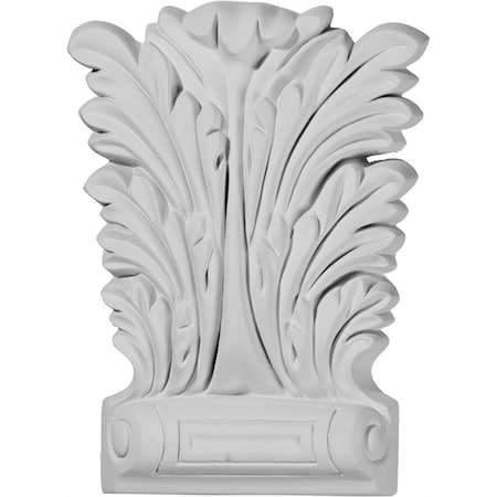 Ekena Millwork 4 3/4"W x 6 1/2"H x 1 1/8"P Oxford Center Onlay ONL04X06X01OX